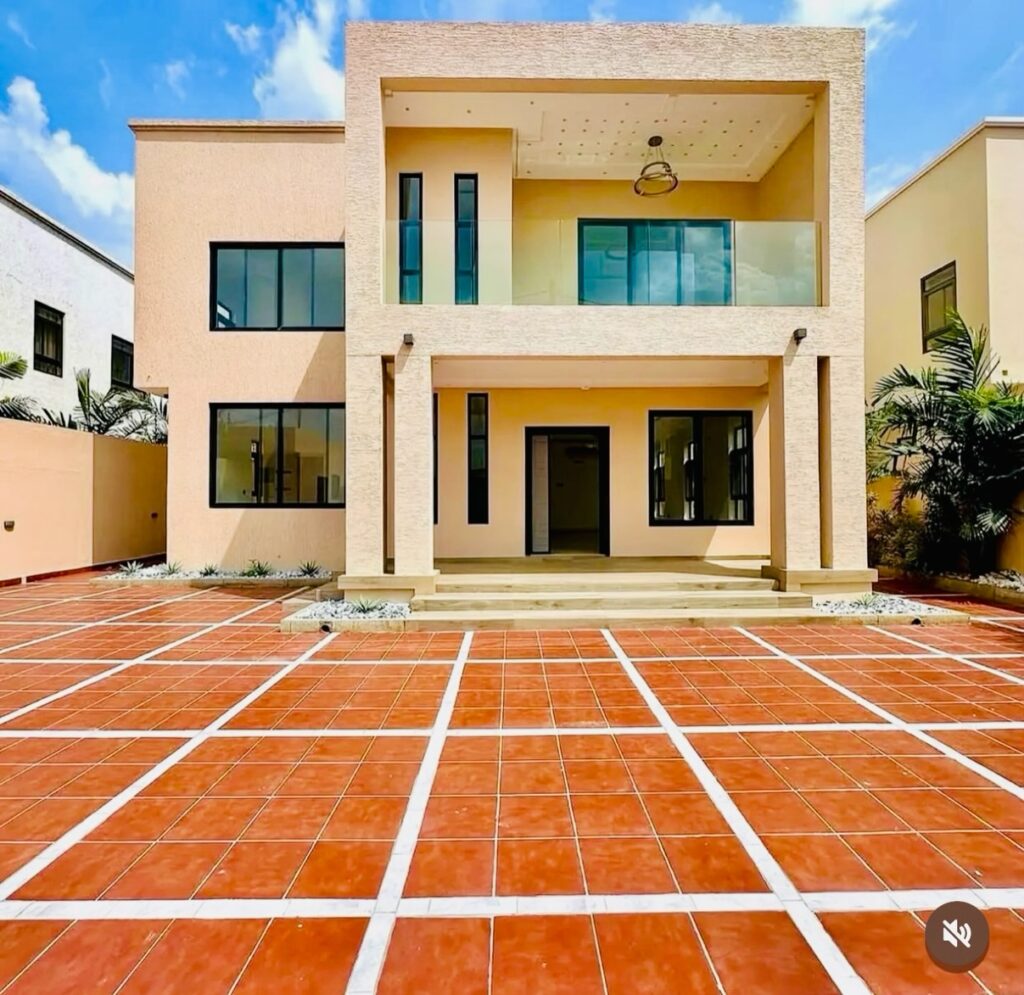 4-Bedroom House with Boys' Quarters in East Legon Hills