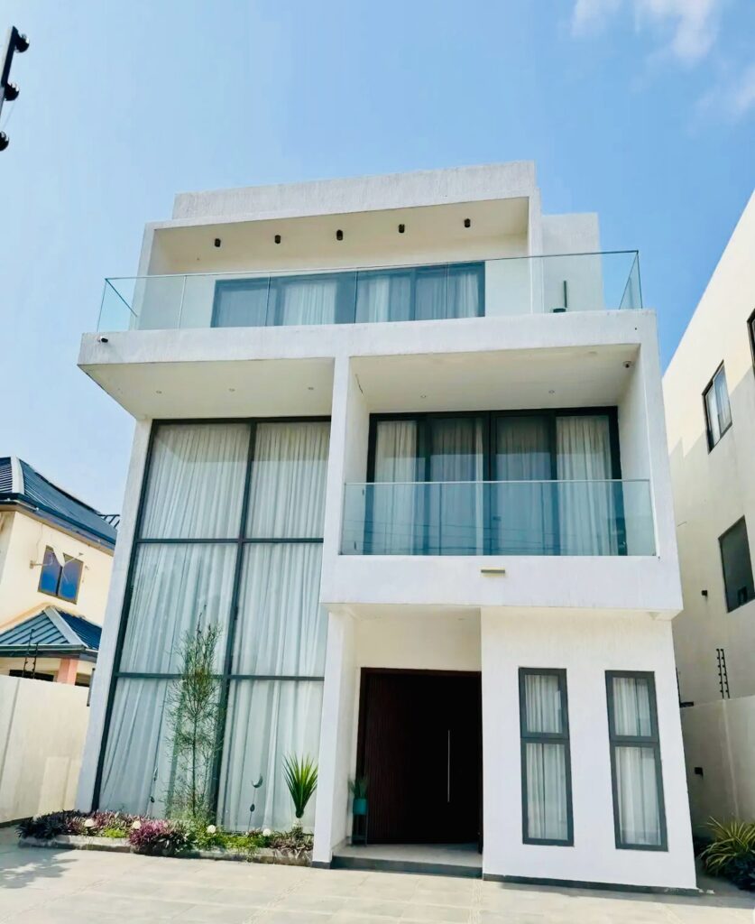 Furnished 4-Bedroom House with Pool in East Legon Hills
