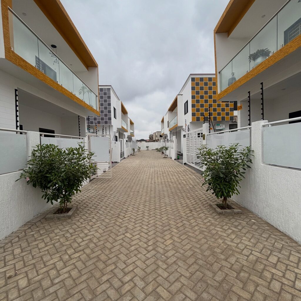 4-bedroom townhouse in gated Spintex community